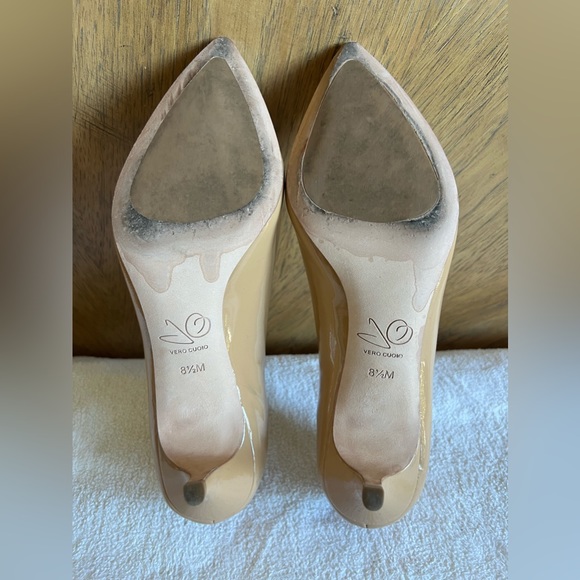 Joan Oloff Womens Deborah Leather Dress Heels size 8.5 - Picture 5 of 12